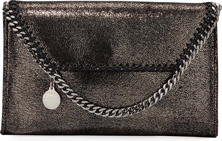 Stella McCartney Falabella Mini Shiny Wallet on Chain