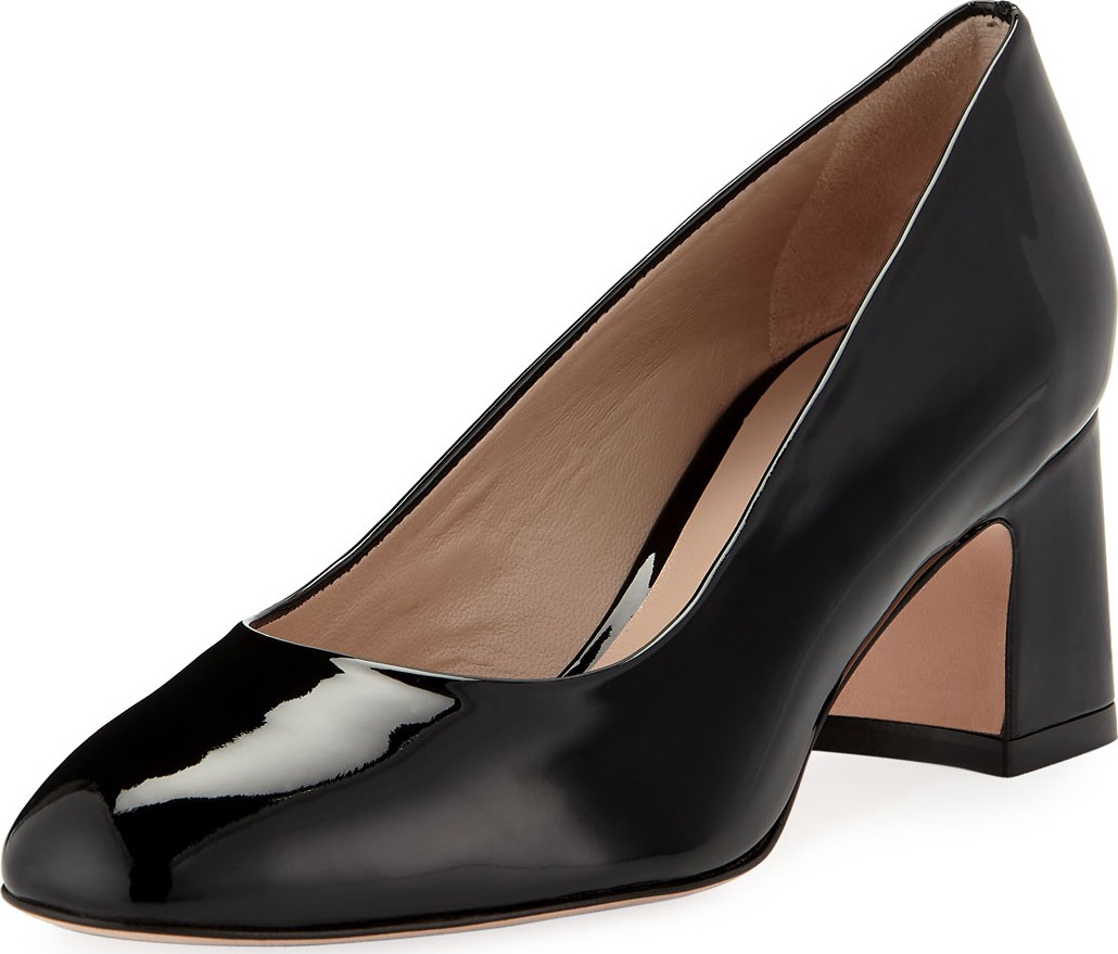 Stuart Weitzman Mary Ann Patent Pumps