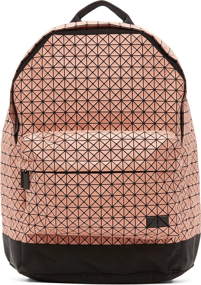Bao Bao Issey Miyake Pink Daypack Backpack