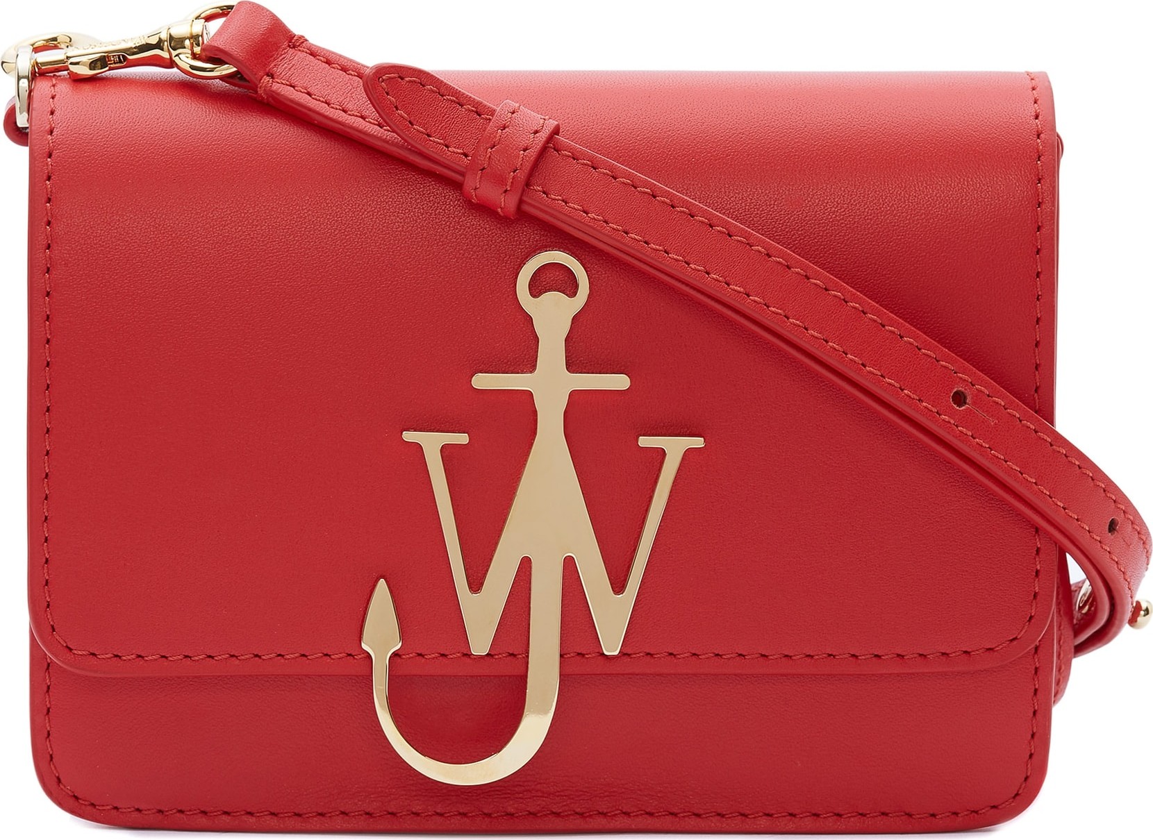 J.W.Anderson Logo Leather Crossbody Bag