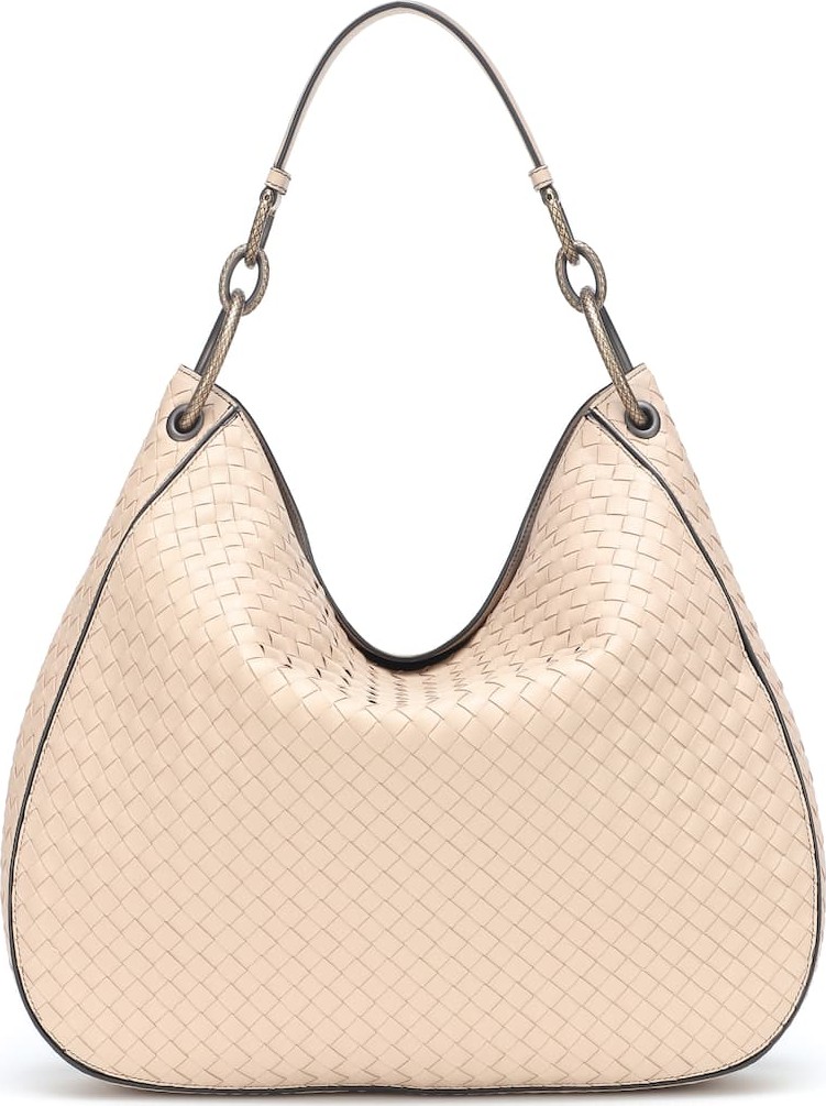 Bottega Veneta Loop intrecciato leather shoulder bag