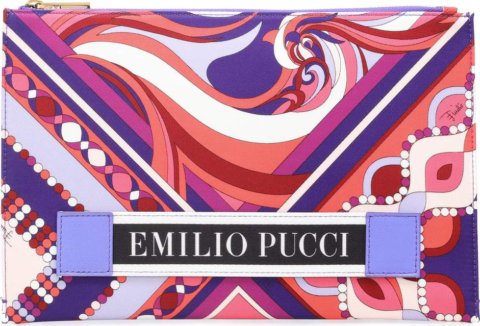Emilio Pucci Printed pouch
