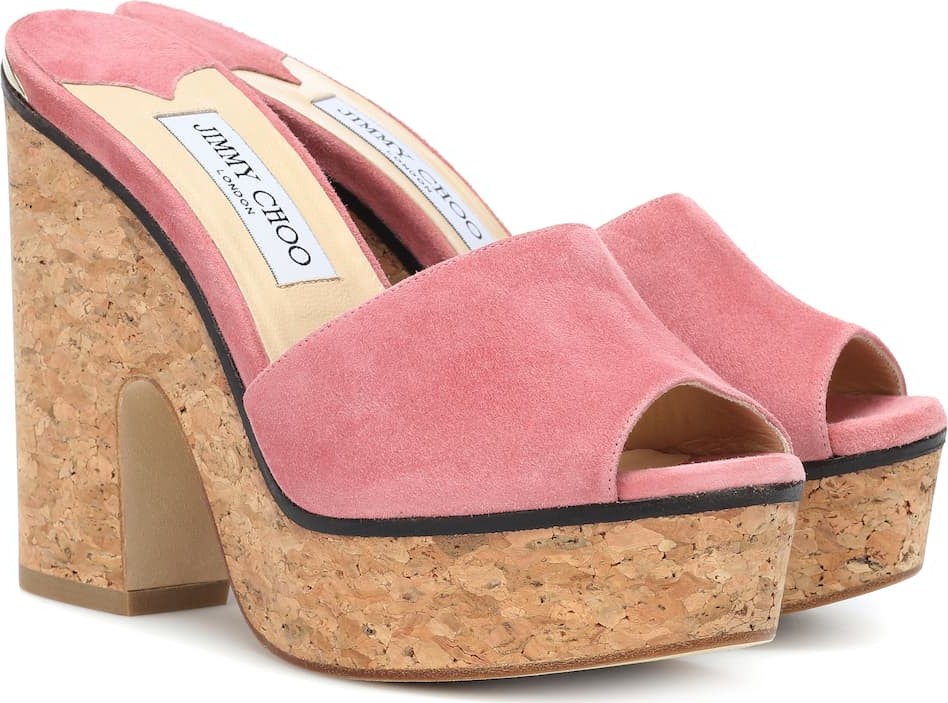 Jimmy Choo Deedee 125 suede sandals