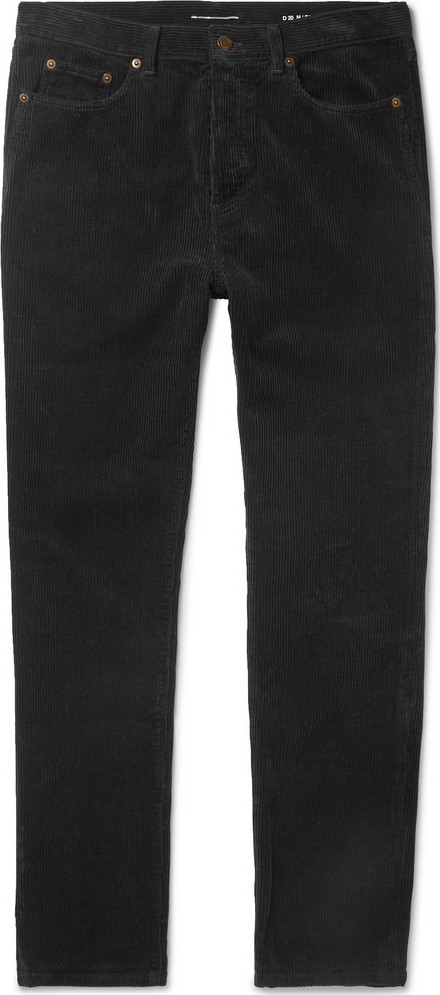 Saint Laurent Cotton-Corduroy Trousers
