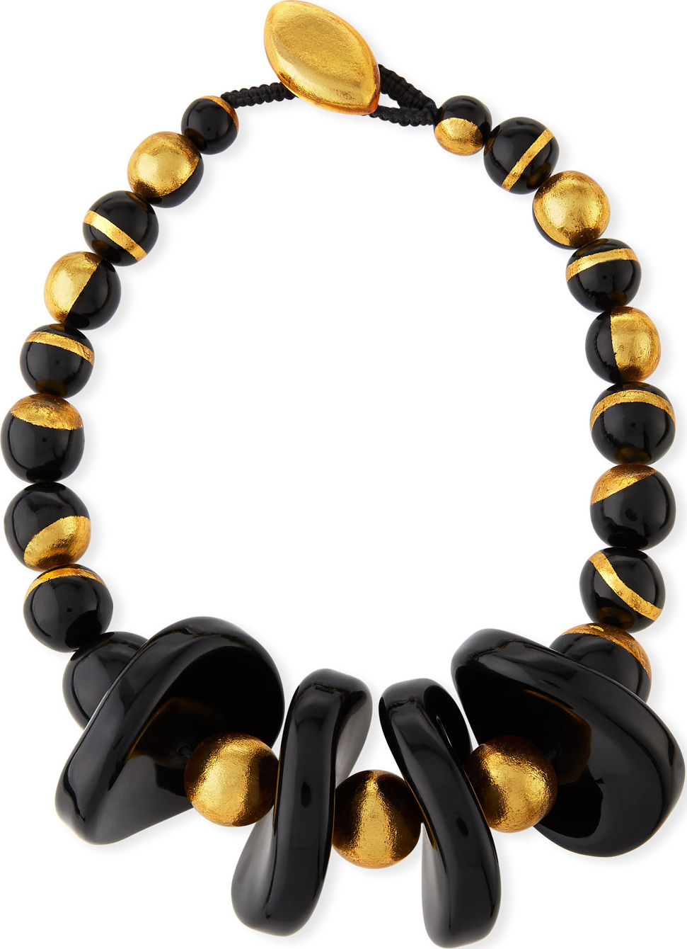 Viktoria Hayman Murano Resin Collar Necklace