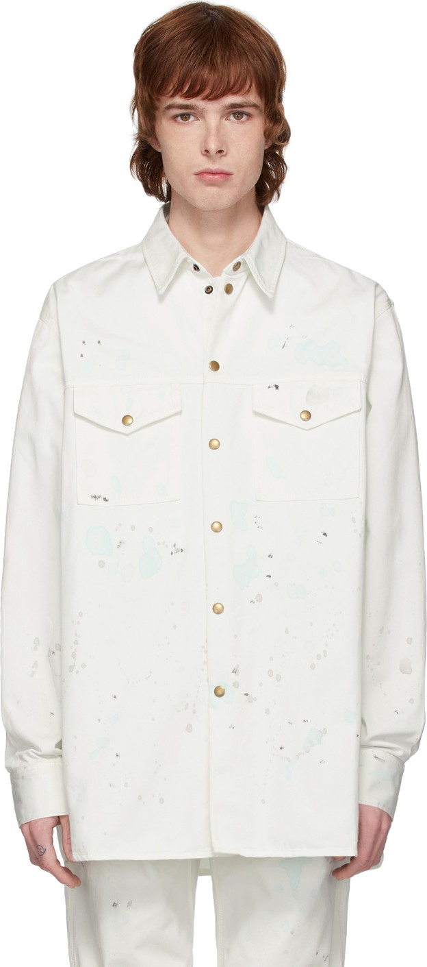 Acne Studios Off-White Painter Overshirt