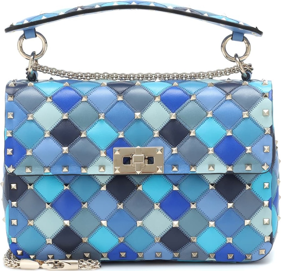 Valentino Valentino Garavani Rockstud Spike leather shoulder bag