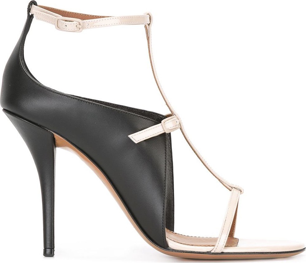 Givenchy monochrome cage sandals
