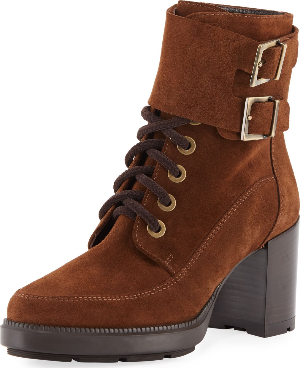 Aquatalia Irene Suede Stitched Booties