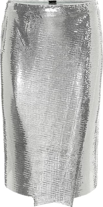 Paco Rabanne Mesh skirt