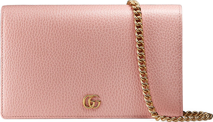 Gucci Petite Marmont Wallet on a Chain