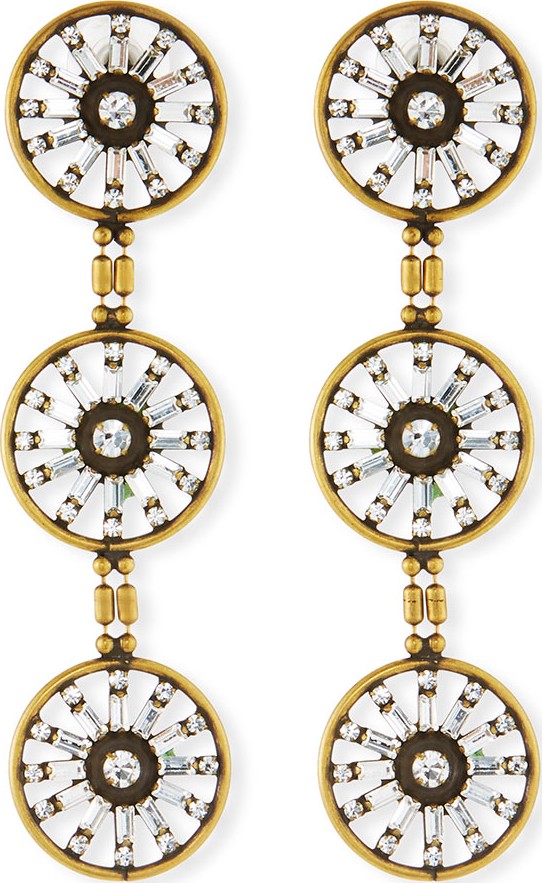 Auden Orlando Triple Drop Earrings