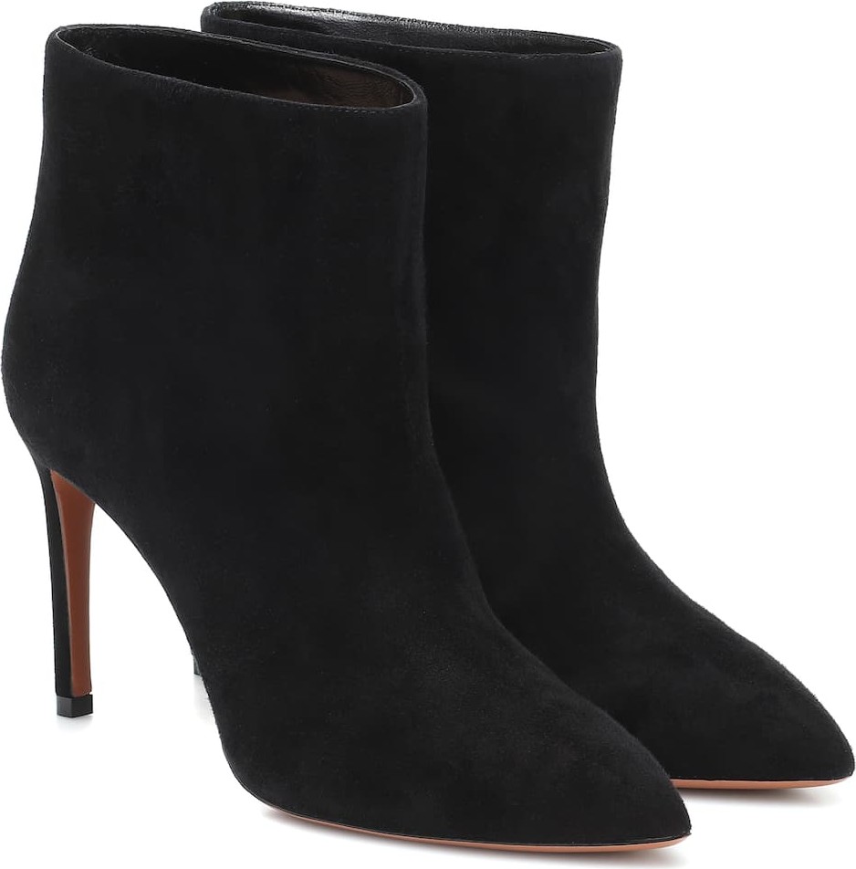Alaïa Suede ankle boots
