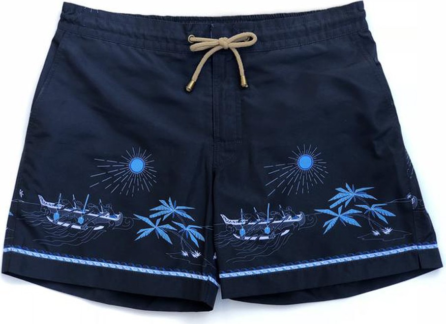Thorsun Volcano print titan swim shorts