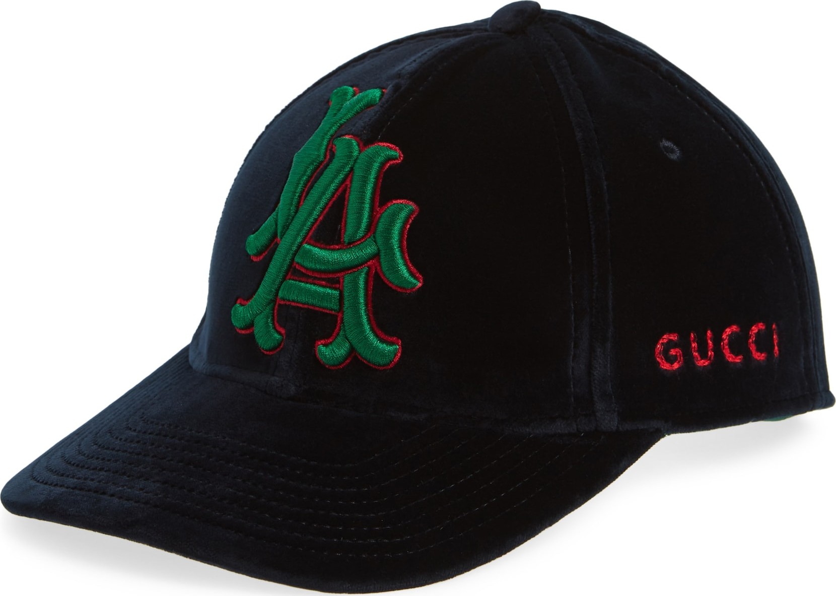 Gucci Velvet Baseball Cap