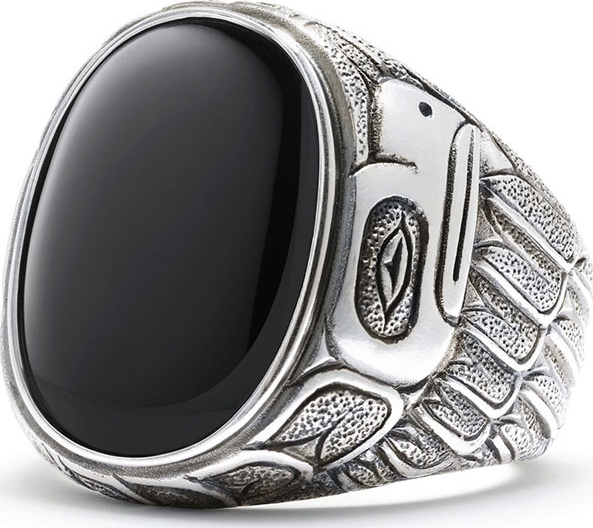 David Yurman Northwest Black Onyx Signet Ring