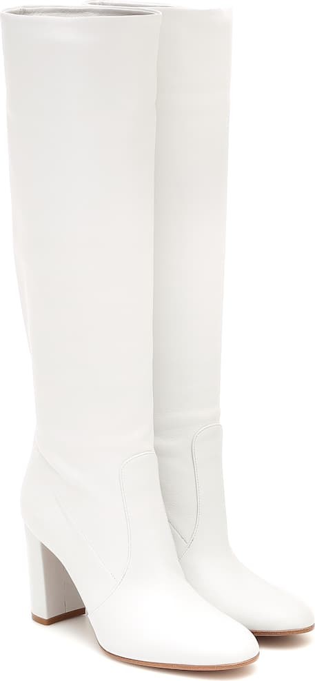 Gianvito Rossi Slouch 85 leather knee-high boots