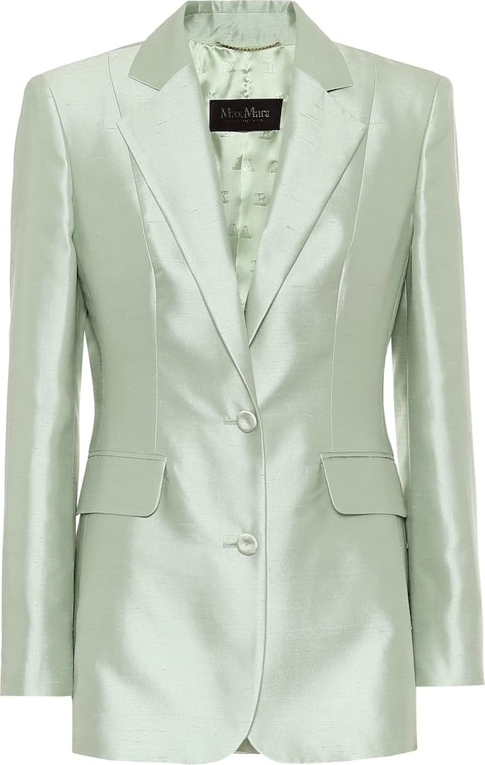 Max Mara Omar cotton and silk blazer