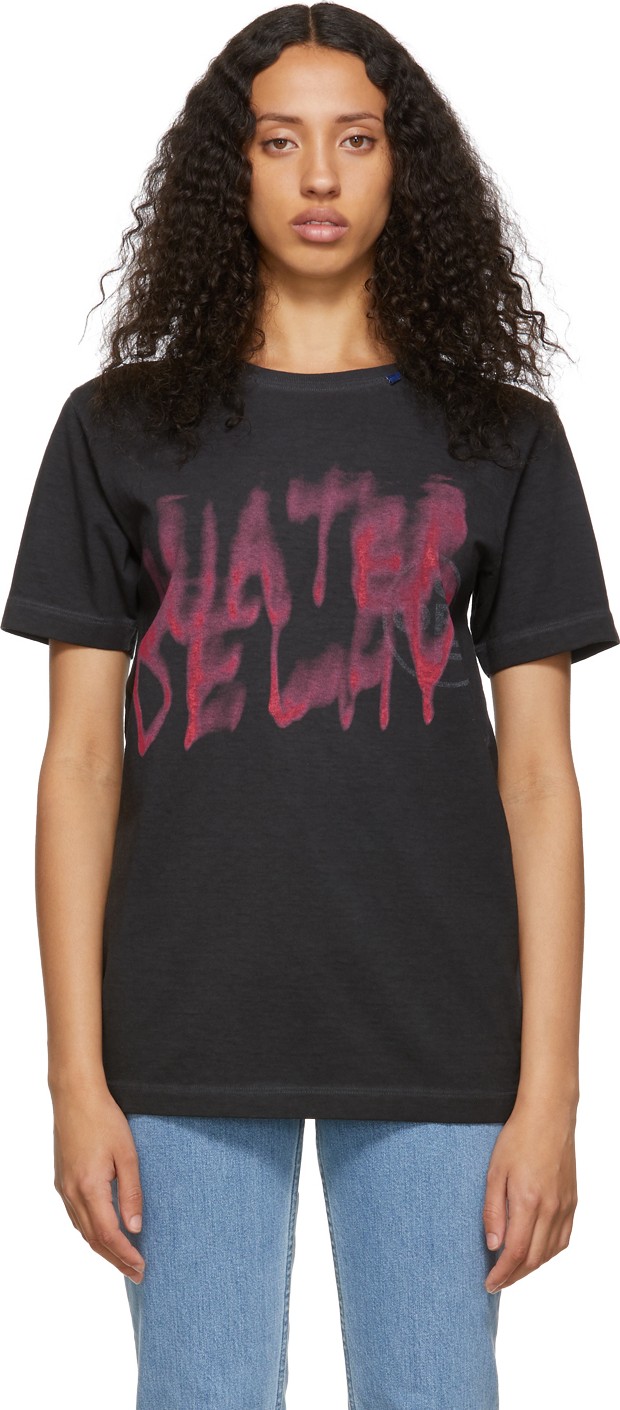 Off White Grey Vintage Short Sleeve T-Shirt