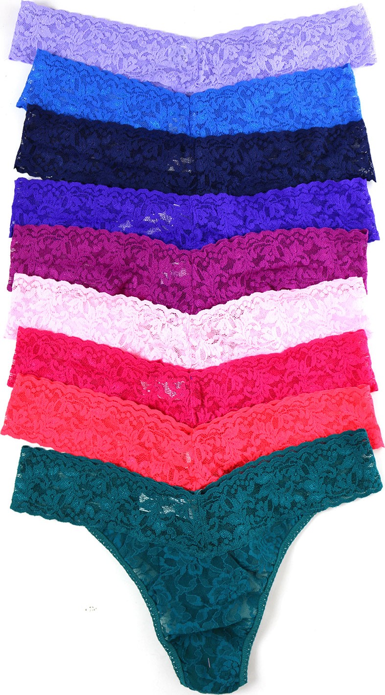 Hanky Panky Nine-Pack Original-Rise Thongs in Tin