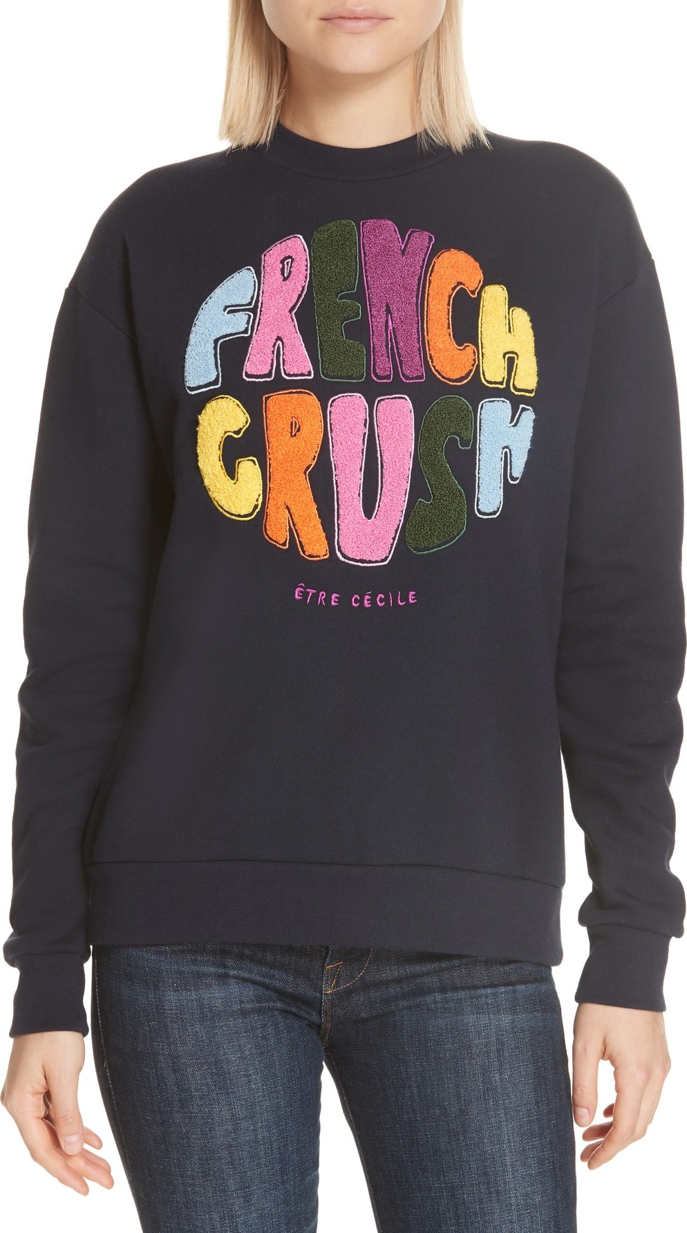 Etre Cecile French Crush Boyfriend Sweatshirt