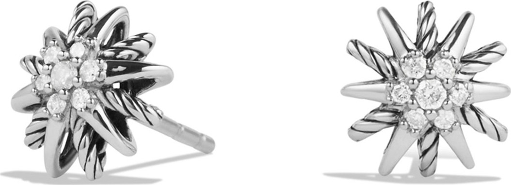 David Yurman Starburst Earrings with Diamonds