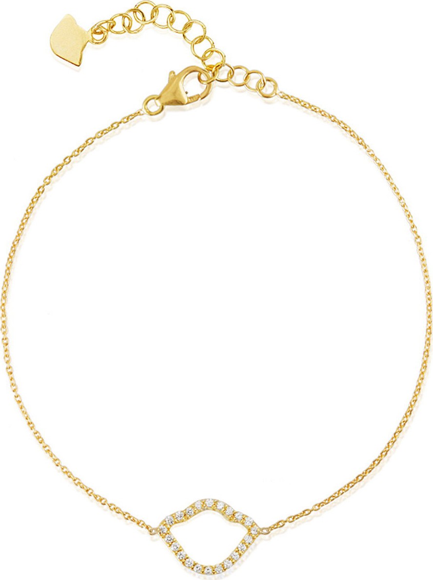 Legend Amrapali Nalika Open Lotus Station Bracelet with Diamonds