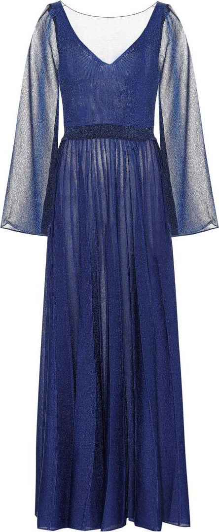 Missoni Metallic knit gown