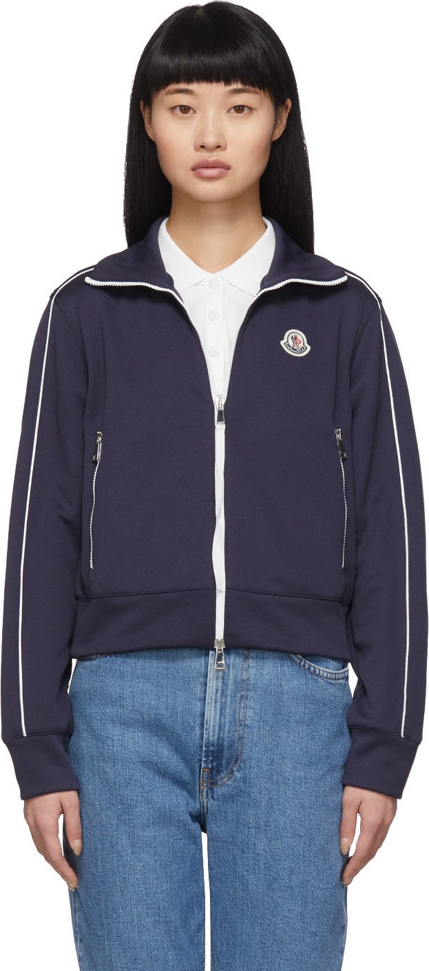 Moncler Navy 'Maglia Cardigan' Sweater