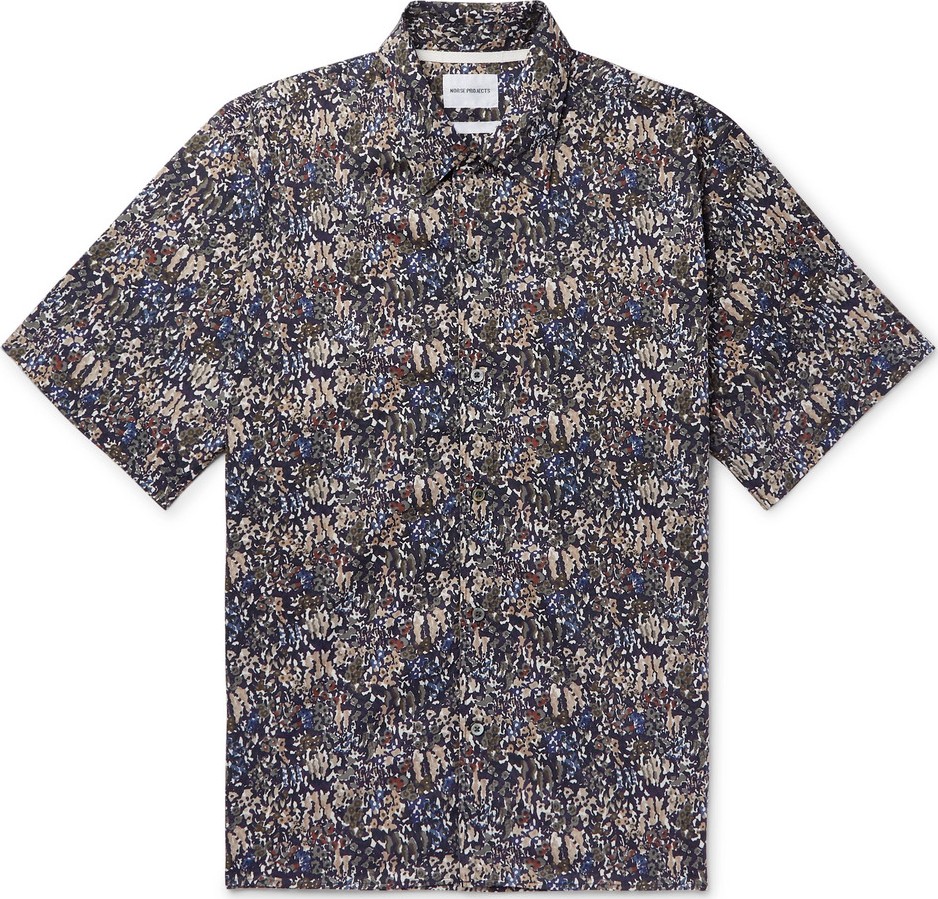 Norse Projects Carsten Printed Cotton Shirt