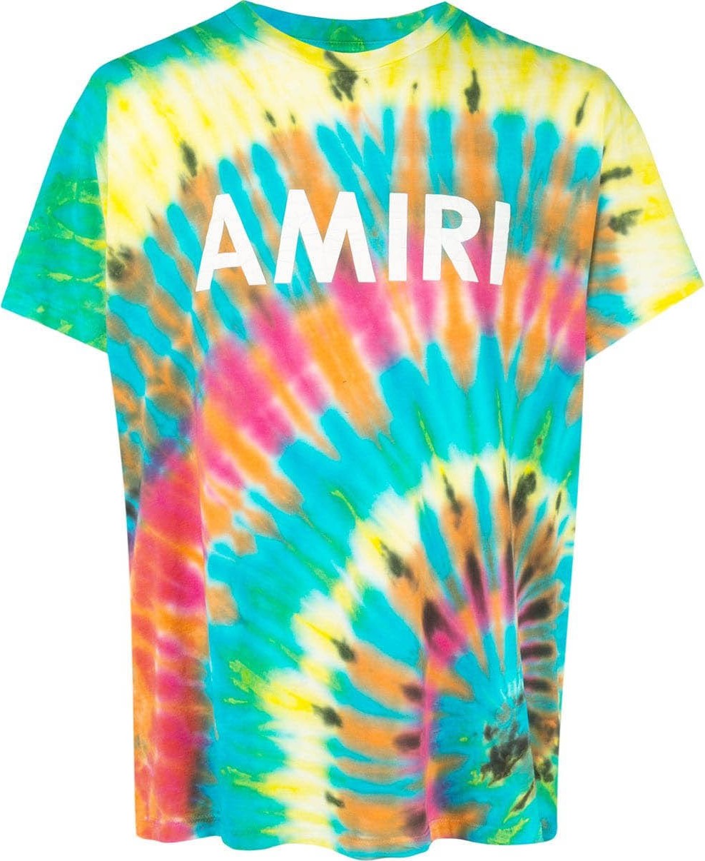 Amiri Rainbow tie dye t-shirt