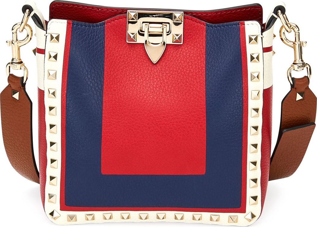 Valentino Rockstud Mini Americana Hobo Bag