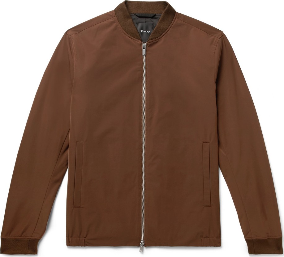 Theory Amir Slim-Fit Shell Bomber Jacket