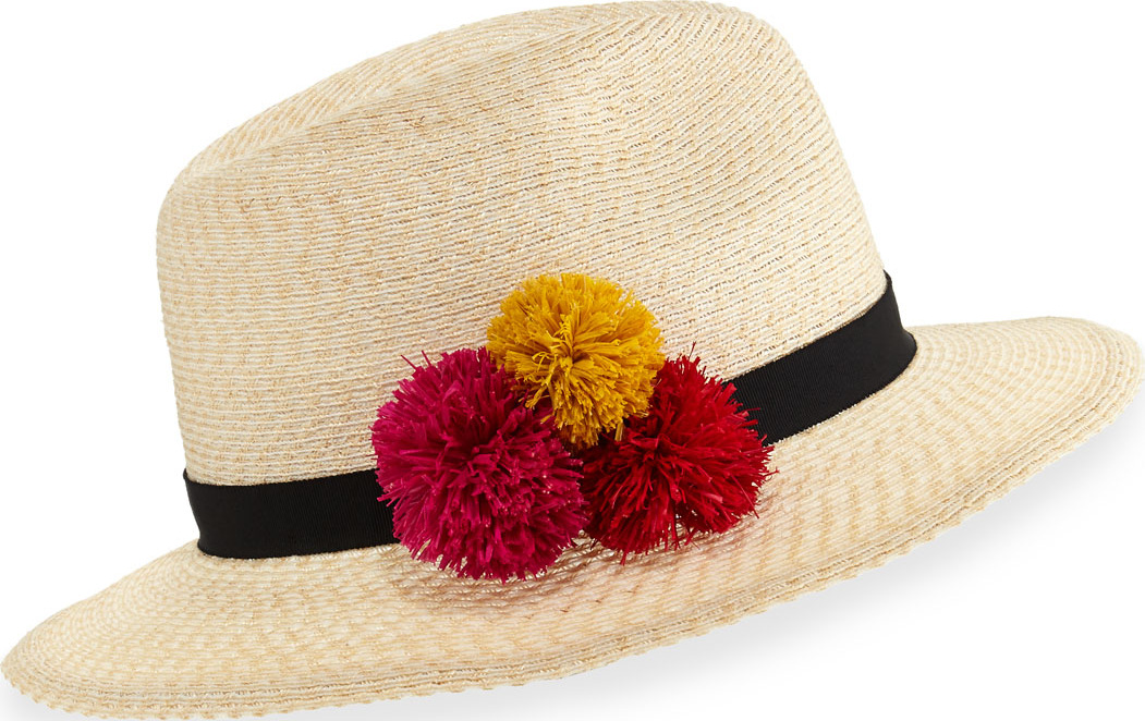 Eugenia Kim Lillian Hemp-Blend Fedora Hat, Ivory