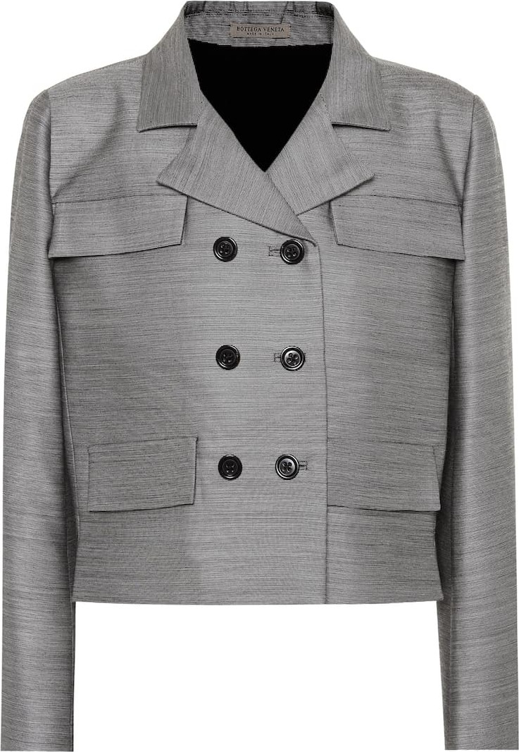 Bottega Veneta Wool and silk jacket
