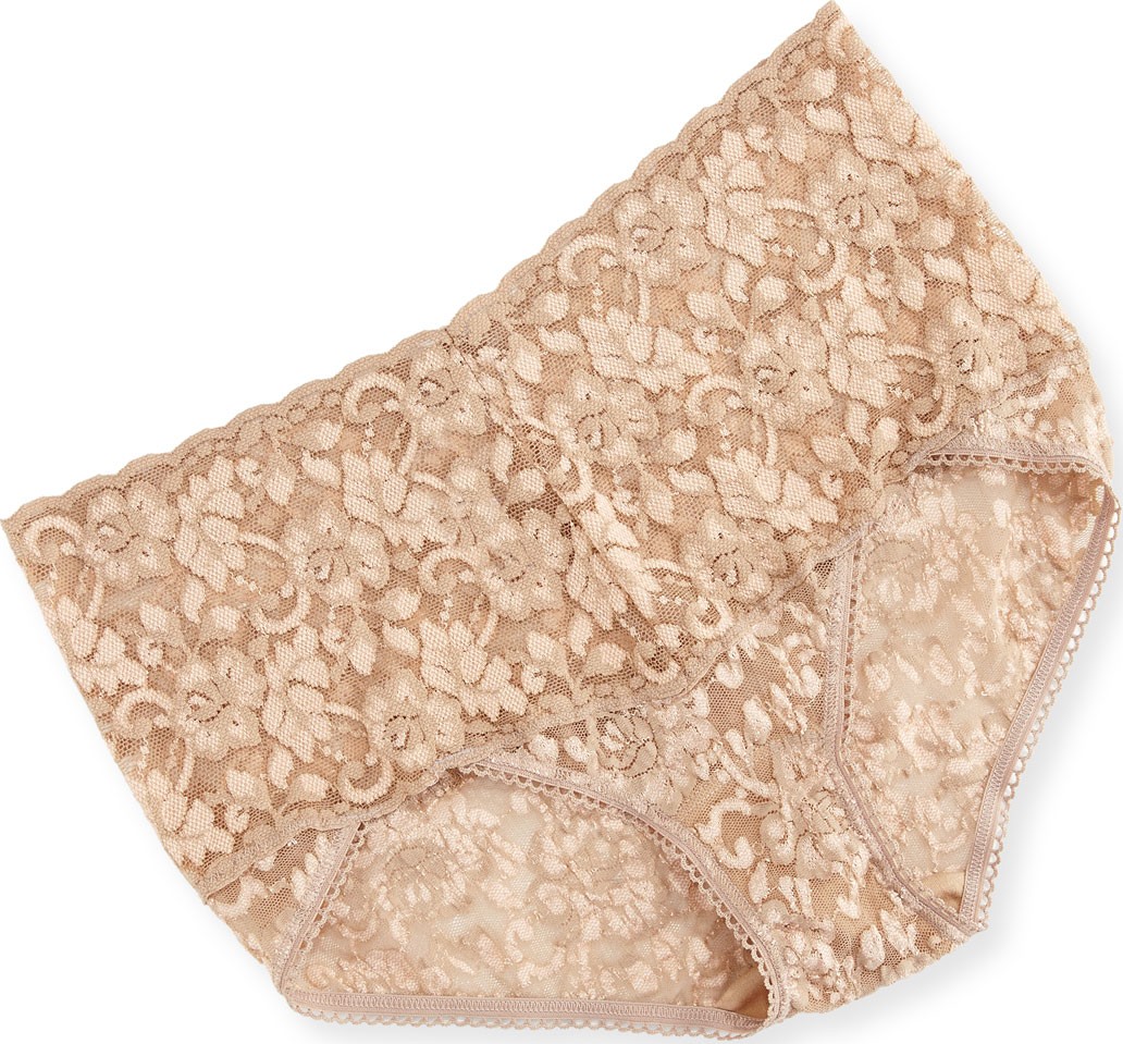 Hanky Panky Cross-Dyed Retro Lace Briefs