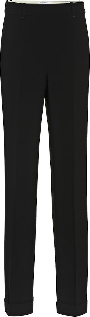Altuzarra Gavi crêpe high-waisted pants