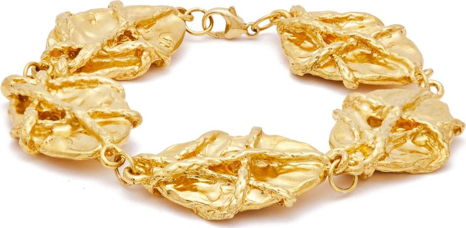 Alighieri Museum of Memories gold-plated bracelet