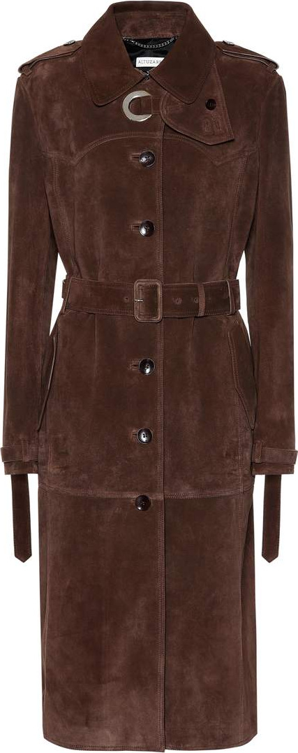 Altuzarra Cassidy suede coat