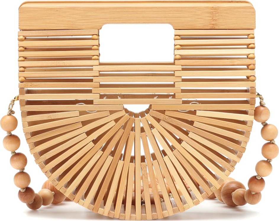Cult Gaia Ark bamboo shoulder bag