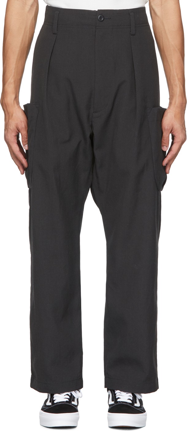 Snow Peak Black Takibi Cargo Pants