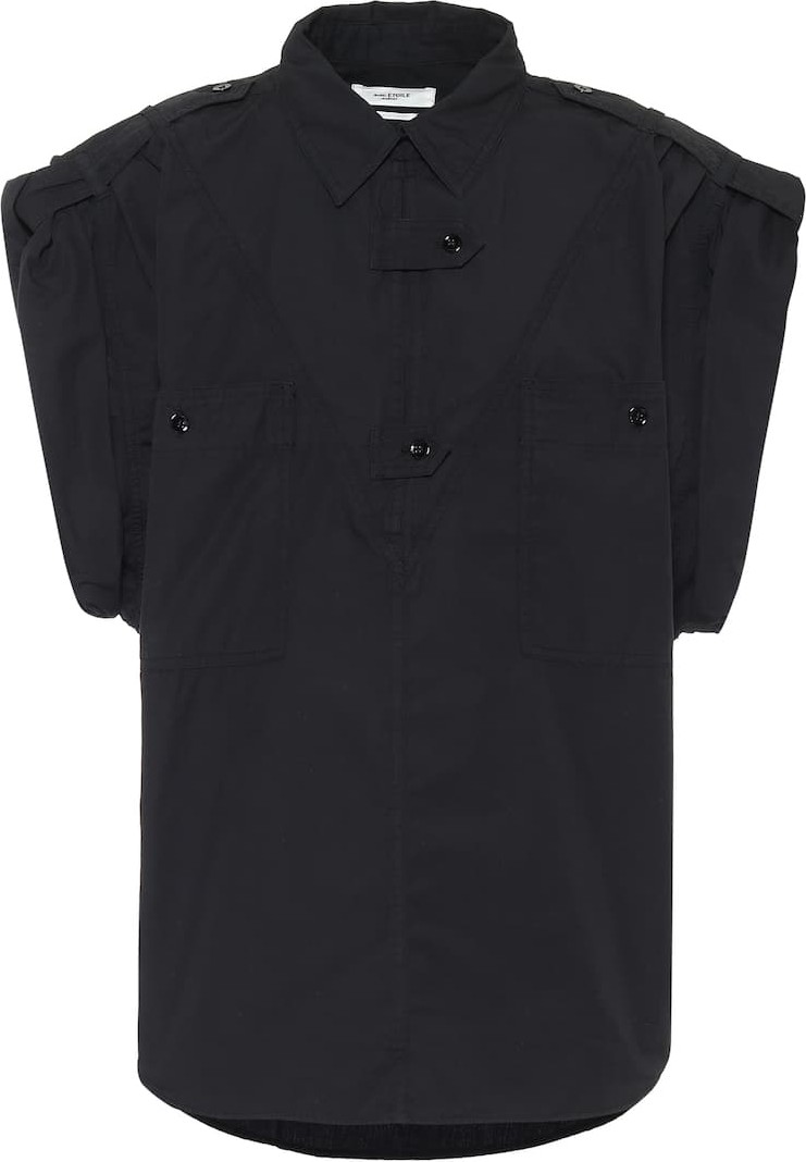 Isabel Marant Etoile Manuela cotton-poplin shirt