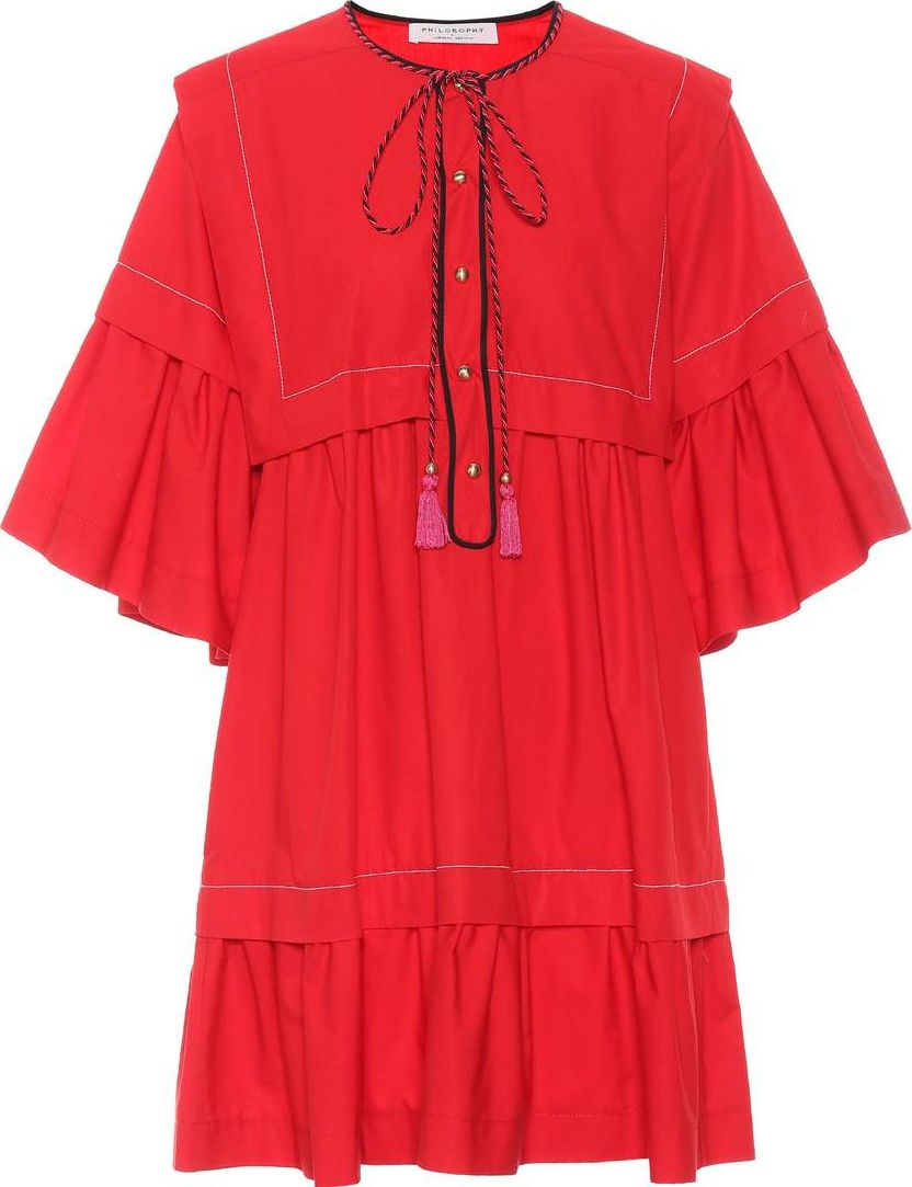 Philosophy Di Lorenzo Serafini Cotton shirt dress
