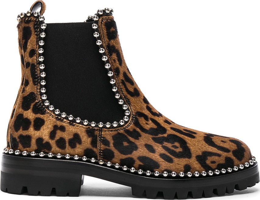 Alexander Wang Printed Calf Hair Spencer Boots