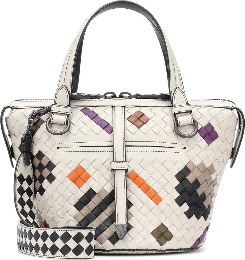 Bottega Veneta Tambura leather shoulder bag