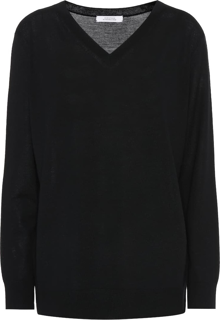 Dorothee Schumacher V-neck wool sweater