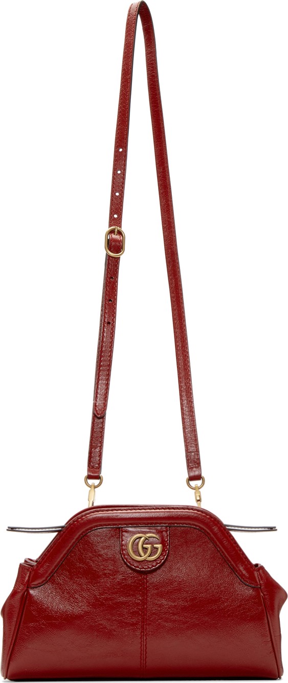 Gucci Red Linea Shoulder Bag