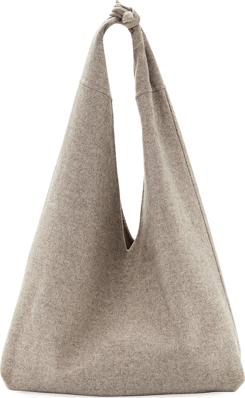 THE ROW Bindle Cashmere Knotted Handbag