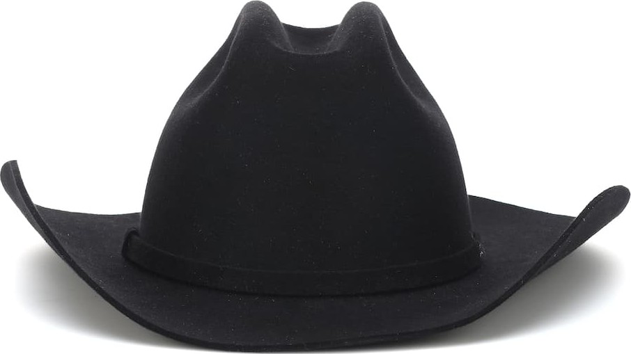Calvin Klein 205W39NYC Rabbit felt fedora