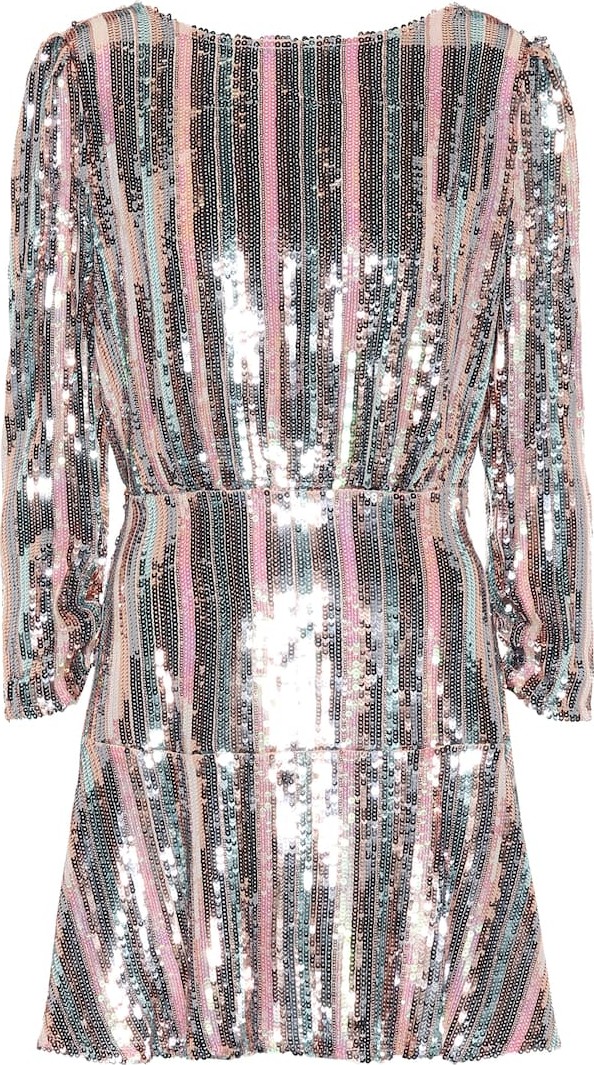RIXO LONDON Kyla sequined minidress